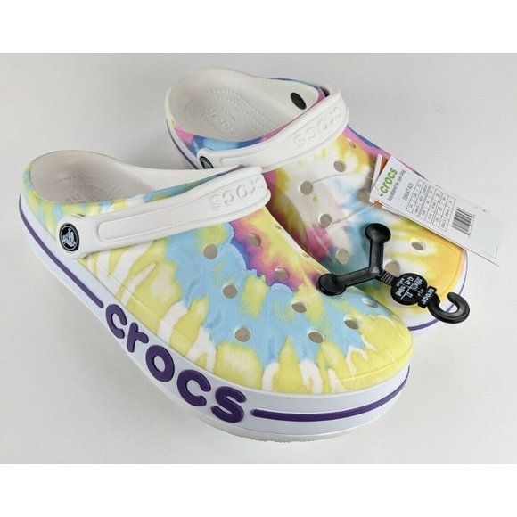 crocs bayaband tie dye